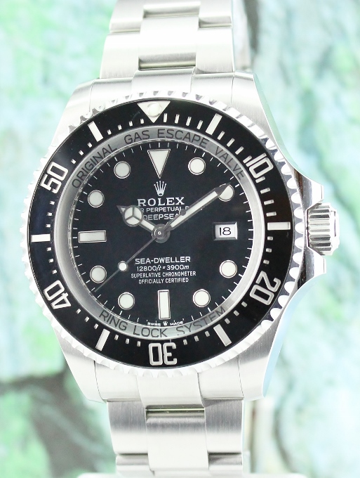 (image for) LIKE NEW UNPOLISHED ROLEX OYSTER PERPETUAL DATE DEEPSEA / 126660